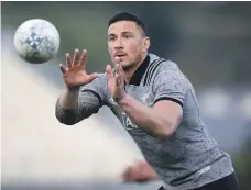  ?? Getty ?? Sonny Bill Williams missed two Tests in June following knee surgery before injuring his shoulder on his return