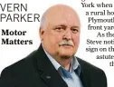  ?? VERN PARKER ?? Motor Matters