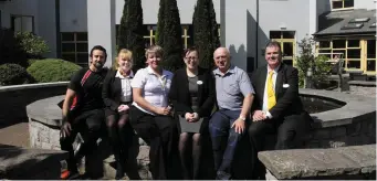  ??  ?? Maldron Hotel Staff; Dean Carley, Emily McCann, Joanne Fleming, Irene Wyse, Jimmy Cummins and Patrick Cullen.