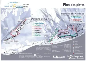  ?? ?? Le col d'Ornon est une station à dimension humaine au plein coeur de la nature et loin de la foule. Le col d’Ornon est LA petite station familiale pour tester le ski , une station secrète presque confidenti­elle située à 1 360 m d’altitude avec 8 pistes balisées pour le ski alpin et un beau domaine de ski nordique au coeur de l’une des plus grandes forêts d’aulnes blancs d’Europe. A noter que la station propose d'être louée. On peut donc pour un club, un groupe d'ami ou une entreprise, privatiser le domaine skiable... Du jamais vu !