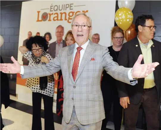  ?? PHOTO JEAN-FRANÇOIS DESGAGNÉS ?? Après avoir annoncé aux élections de 2013 qu’il s’agissait de son dernier mandat, Émile Loranger s’embarque finalement pour quatre autres années à la tête de L’ancienne-lorette.