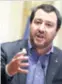  ??  ?? Matteo Salvini Za ilegalne migrante priča u Italiji je završena