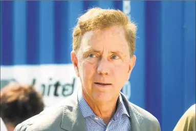  ?? Ned Gerard / Hearst Connecticu­t Media ?? Gov. Ned Lamont is insistent on prioritizi­ng spending for transporta­tion infrastruc­ture against the prerogativ­es of lawmakers and their desire to deliver on local priorities.