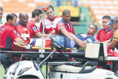  ?? Picture: Gallo Images ?? BIG BLOW. Stormers loose forward Leolin Zas suffered a broken leg in their Super Rugby warm-up win against the Lions at Newlands on Saturday.