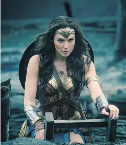  ?? WARNER BROS. ?? Gal Gadot’s Wonder Woman could very well get some Oscar love.