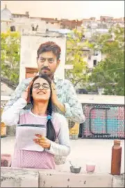  ?? PHOTO: HTCS ?? Irrfan and Radhika Madan in a still from the movie