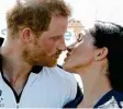  ?? Foto: Matt Dunham, AP, dpa ?? Prinz Harry und seine Frau Meghan haben kürzlich geheiratet und erwarten nun ein Baby.