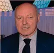  ??  ?? Beppe Marotta Sulla situazione del club