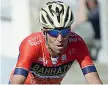  ?? (Epa) ?? Attacco Vincenzo Nibali, 33 anni