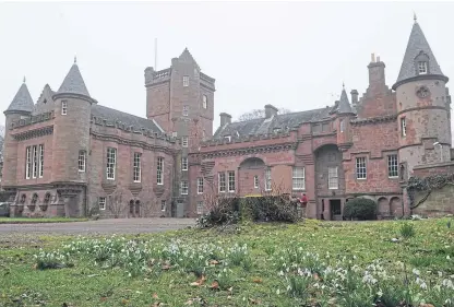  ??  ?? Hospitalfi­eld House in Arbroath is earmarked as the setting for the proposed food culture centre.