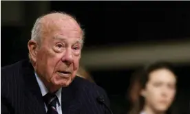  ?? ?? George Shultz testifies on Capitol Hill in January 2015. Photograph: Gary Cameron/ReuGeorge