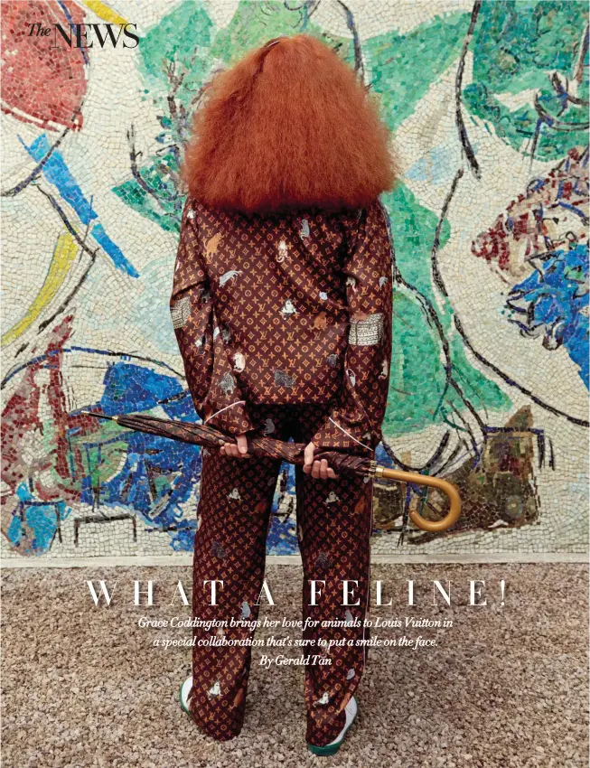 Louis Vuitton Debuts a Grace Coddington Collaboration on Its