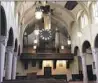  ?? Peter Smith/Post-Gazette ?? Interior of the former St. Columba Catholic Church in Johnstown.