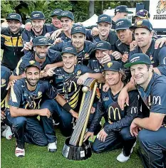  ?? PHOTOS: STUFF/GETTY IMAGES ?? The Wellington Firebirds won the 2016-17 Twenty20 Super Smash, but who will triumph this time around?