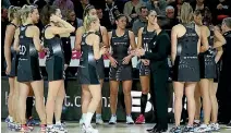  ?? PHOTO: PHOTOSPORT ?? New Silver Ferns coach Janine Southby made sure not to get too caught up in the emotion of her first game in charge.