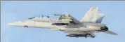  ?? BLOOMBERG/FILE ?? The government is considerin­g Boeing’s twinengine F/A18 Super Hornets for the Indian Air Force