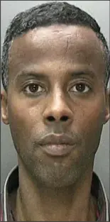  ??  ?? Serial attacker: Rapist Dahir Ibrahim