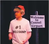  ??  ?? Donald Trump was part of Benderloch and North Connel Drama Club Juniors’ One Stormy Night.