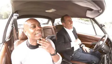  ?? — Netflix photo ?? Jerry Seinfield stars in ‘Comedians in Cars Getting Coffee’, which is now streaming on Netflix.