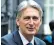  ??  ?? Philip Hammond’s Brexit caution would ‘leave us over a barrel in 2021’, said Boris Johnson and Michael Gove