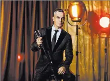  ??  ?? Robbie Williams has added six dates to his existing six-show schedule at the Encore Theater. The new shows run June 19-29, and tickets will go on sale at 7 a.m. Tuesday.