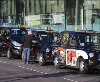  ??  ?? Taxi drivers have hit out after being landed paying a 3.5 per cent surcharge every time a customer pays by card