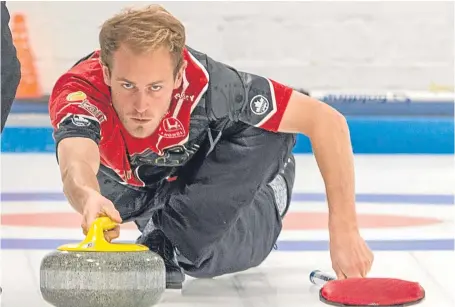  ?? Tom Brydone. ?? Perthshire curler Kyle Smith will lead his side in the Grand Slam of Curling Masters in Alberta.