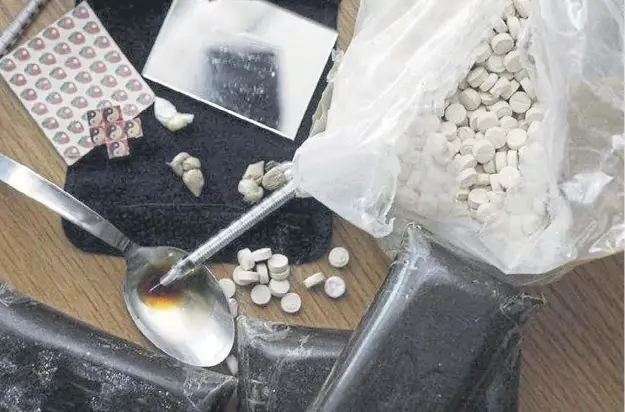  ?? ?? Scotland still has the worst drugs death record in Europe – now Westminste­r’s home affairs committee said providing a safe space for drug users should be considered