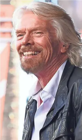  ?? CHRIS PIZZELLO/INVISION/AP ?? Richard Branson says dyslexia is not something that needs to be “overcome” but rather “embraced.”