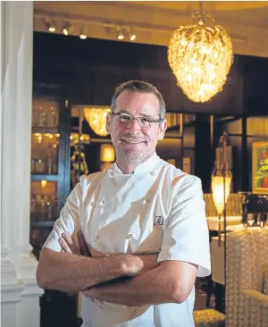  ?? Picture: Steve MacDougall. ?? Chef Andrew Fairlie whose restaurant at the Gleneagles Hotel in Perthshire took 35th place in the survey.