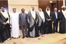  ?? — Photos by Yasser Al-Zayyat ?? KUWAIT: The Ambassador of the Republic of Djibouti to Kuwait Mohammad Ali Moomin hosted a reception on the occasion of the 40th anniversar­y of the National Independen­ce Day. Senior officials, diplomats and media personalit­ies attended the event which...
