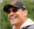  ?? TIM NWACHUKWU — GETTY IMAGES ?? Washington Commanders head coach Ron Rivera underwent cancer treatment shortly after being named coach in 2020.