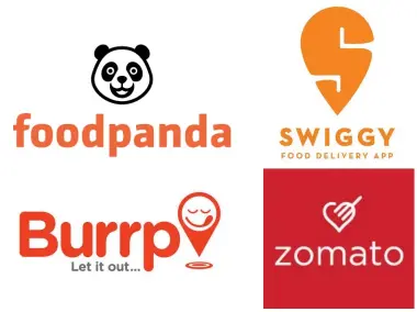  ??  ?? Famous food apps like Zomato, Foodpanda, Swiggy and Burrp have really created a niche in the hospitalit­y sector.