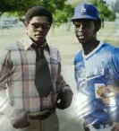  ?? Provided by Larry Corrigan via © The New York Times Co. ?? Glenn Burke, left, is shown with Dodgers player Ron Washington in the 1970s. The Dodgers will honor the first openly gay MLB player on Friday night.