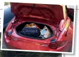  ??  ?? If you have a cat, don’t try swinging it in the MX-5’S boot