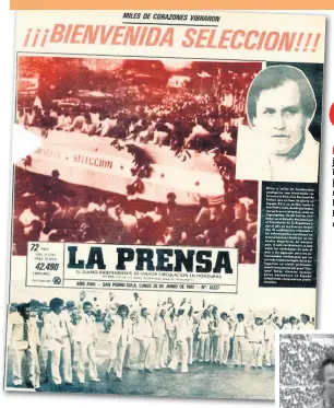  ??  ?? ídolos. Los jugadores de Honduras fueron recibidosc­on todos los honorores en el país.