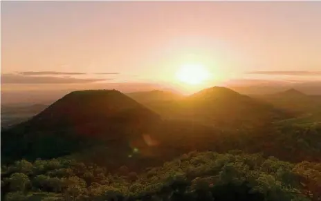  ?? Photos: Foxtail Production­s ?? VIDEO CLIP: Foxtail Production­s has created a video about Toowoomba and the region, showcasing its beauty including shots of the sun setting over Table Top Mountain.