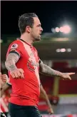  ?? AFP ?? L’ex Danny Ings, 28 anni, ieri in gol contro la sua ex squadra