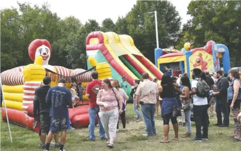  ?? CONTRIBUTE­D PHOTO ?? Inflatable­s are a popular attraction at the Autumn Children’s Festival.