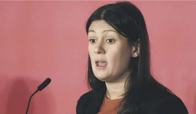  ??  ?? 0 Lisa Nandy says Scots are better off in the UK but admits her party failed to make a persuasive argument ahead last year’s general election