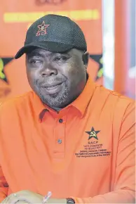  ?? Pictures: Gallo Images ?? CASUALTY. Thulas Nxesi.