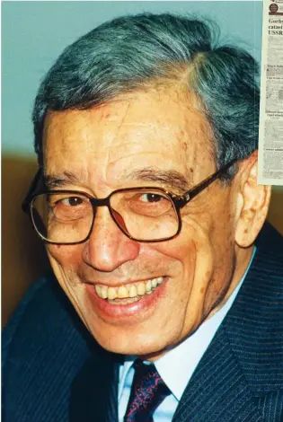  ?? Getty Images ?? Boutros Boutros-Ghali, one of the most prominent political figures in modern Egyptian history.