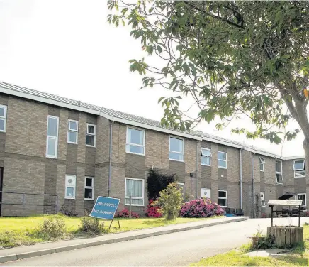  ??  ?? > Bodlondeb care home in Aberystwyt­h could close