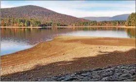  ?? PROVIDED ?? Cooper Lake in Woodstock, the main reservoir for the city of Kingston, is shown on Thursday.