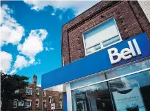  ?? GALIT RODAN/ THE CANADIAN PRESS ?? Bell clocked more than 2.7 million subscriber­s in its third quarter to become Canada’s top TV provider.