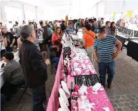  ?? JORGE SÁNCHEZ ?? Así lució el XIX Festival de la Plata en Mineral del Monte.