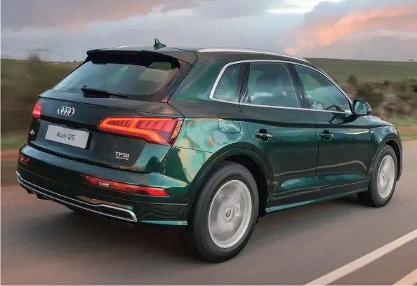  ??  ?? Audi’s midsized SUV is available in five petrol and diesel versions, with prices ranging from R698 000 to R1 044 000.
