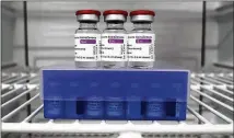  ?? MATTHIAS SCHRADER/ASSOCIATED PRESS ?? The Astrazenec­a shot is cheaper and easier to store than many of its rivals’ vaccines and thus is expected to be widely used in the developing world.