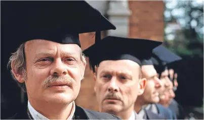  ??  ?? Martin Clunes stars in the television series about a school teacher, Goodbye, Mr Chips.