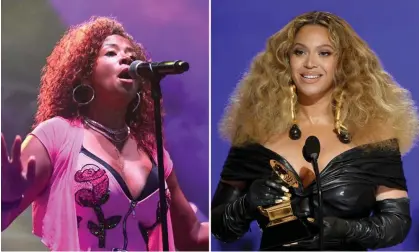  ?? Press Wire/Rex/Shuttersto­ck/Getty Images for The Recording Academy ?? Kelis (left) and Beyoncé, who has made two changes to songs on her album Renaissanc­e since it was released on 29 July. Composite: Zuma
